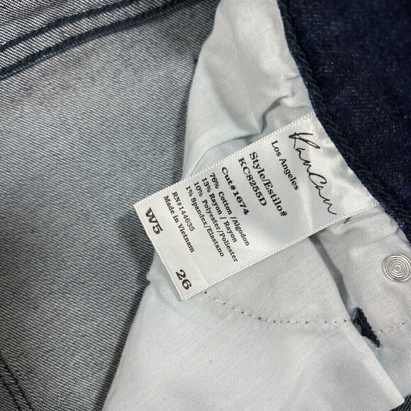 KanCan Skinny Destroys Stretch Denim Jeans KC8255D Size 26 - Picture 3 of 12